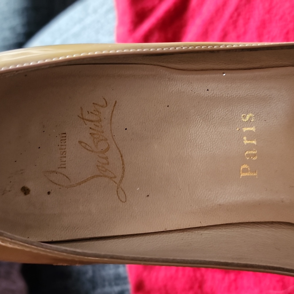 Christian Louboutin nude platforms - Picture 4 of 16